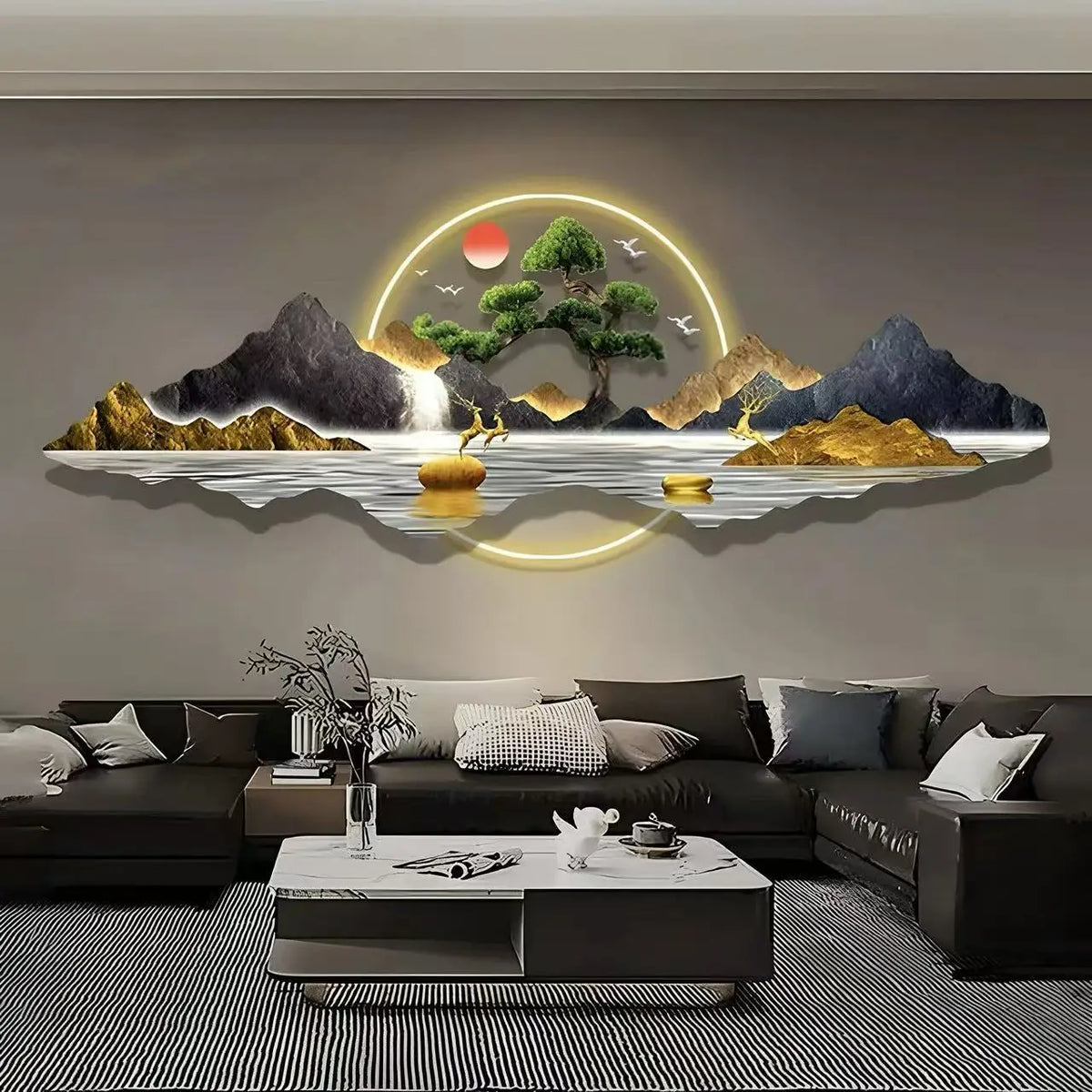 Aura Zen – Arte luminosa che trasforma l’ambiente.