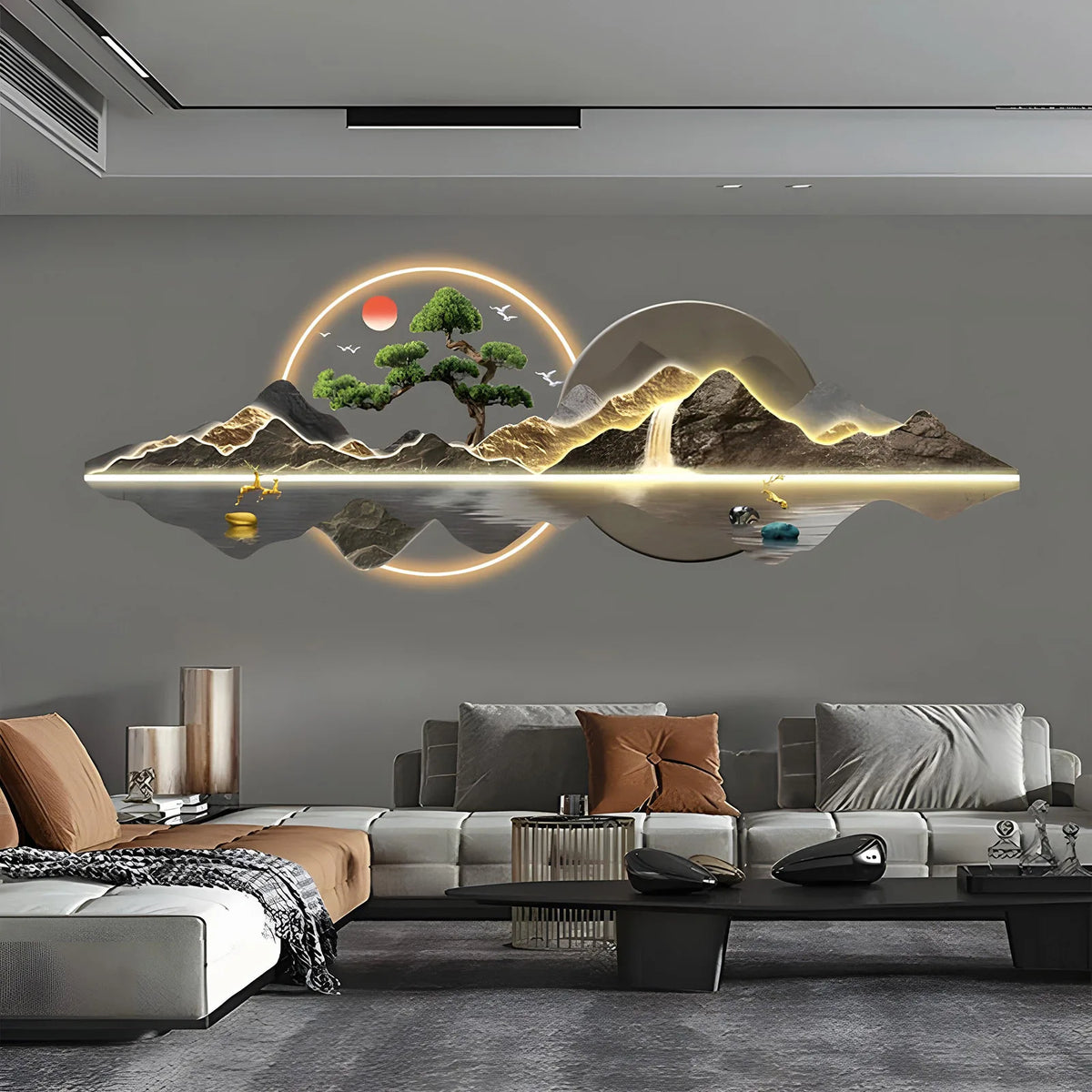 Aura Zen – Arte luminosa che trasforma l’ambiente.