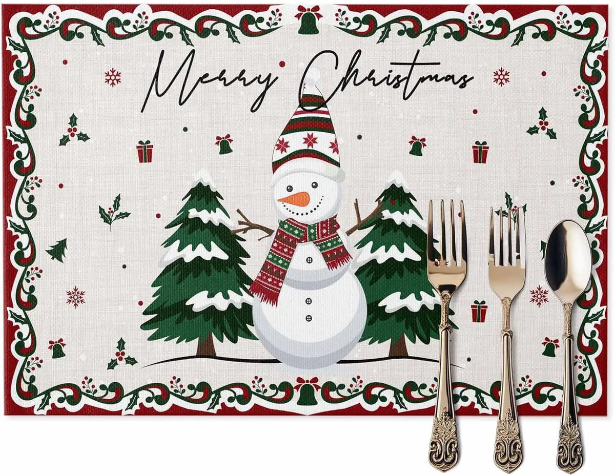 Tovagliette natalizie per la cucina e la sala da pranzo