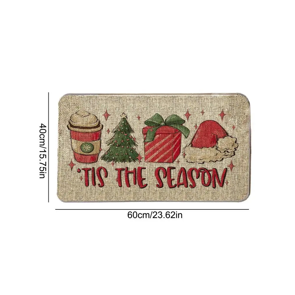 Zerbini a tema con disegni natalizi