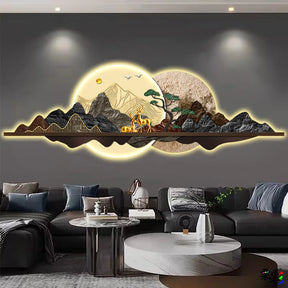 Dualità Celeste – Un paesaggio luminoso attraverso il mondo. 