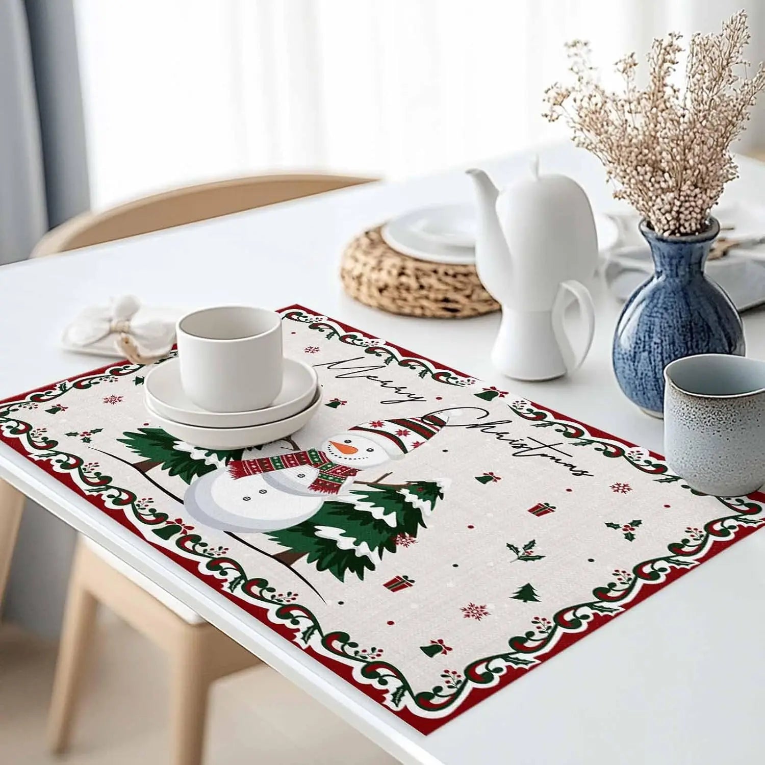 Tovagliette natalizie per la cucina e la sala da pranzo