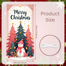 Bandiera di Natale da appendere alla porta