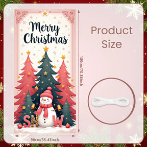 Bandiera di Natale da appendere alla porta