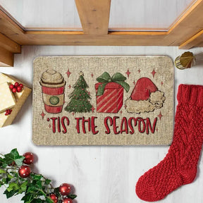 Zerbini a tema con disegni natalizi