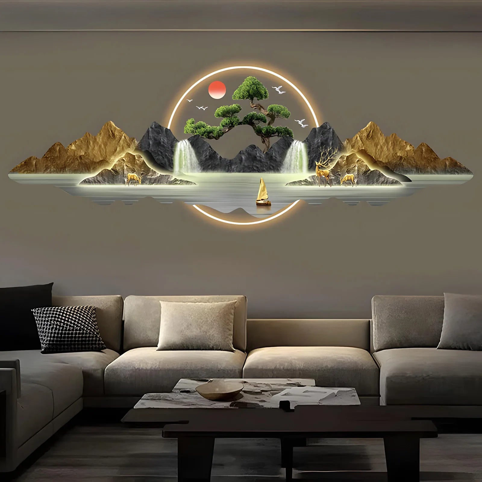 Aura Zen – Arte luminosa che trasforma l’ambiente. 