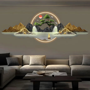 Aura Zen – Arte luminosa che trasforma l’ambiente. 