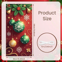 Bandiera di Natale da appendere alla porta