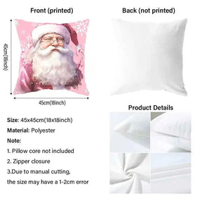 Copricuscini decorati a Natale