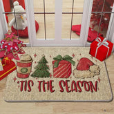 Zerbini a tema con disegni natalizi