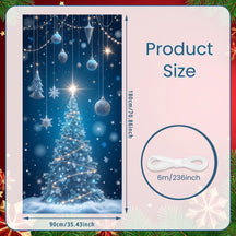 Bandiera di Natale da appendere alla porta