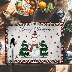 Tovagliette natalizie per la cucina e la sala da pranzo