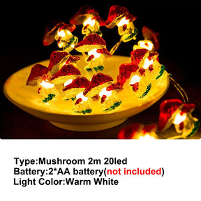 Luci di Natale da 2 metri con 20 LED