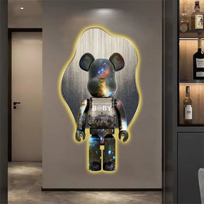 Oltre la Luna – Arte luminosa per la sua nascita in grande. 