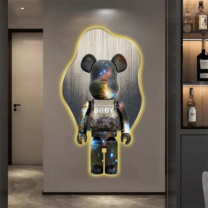 Oltre la Luna – Arte luminosa per la sua nascita in grande. 