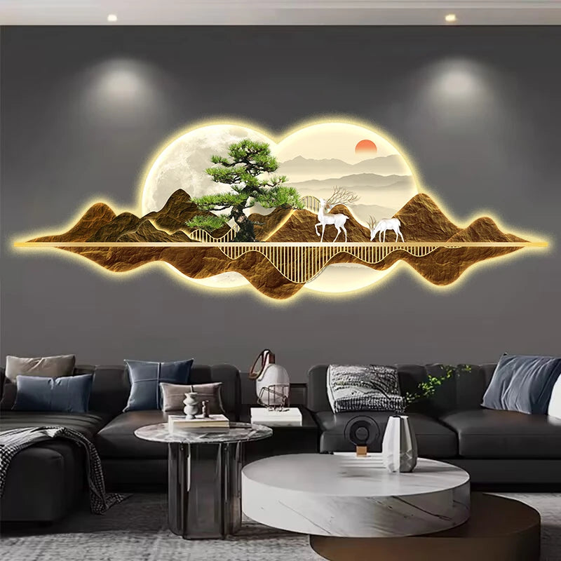 Dualità Celeste – Un paesaggio luminoso attraverso il mondo. 