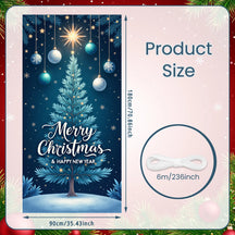 Bandiera di Natale da appendere alla porta