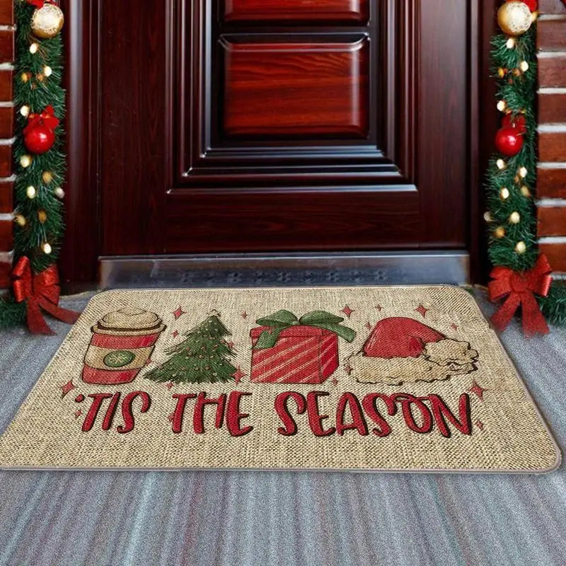 Zerbini a tema con disegni natalizi