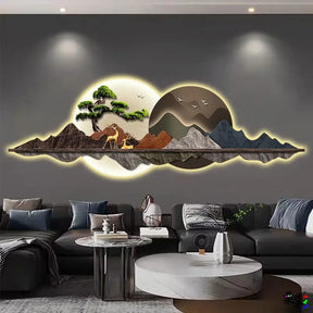 Dualità Celeste – Un paesaggio luminoso attraverso il mondo. 