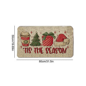 Zerbini a tema con disegni natalizi