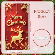 Bandiera di Natale da appendere alla porta