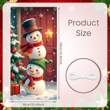 Bandiera di Natale da appendere alla porta