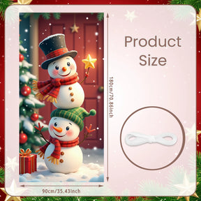 Bandiera di Natale da appendere alla porta