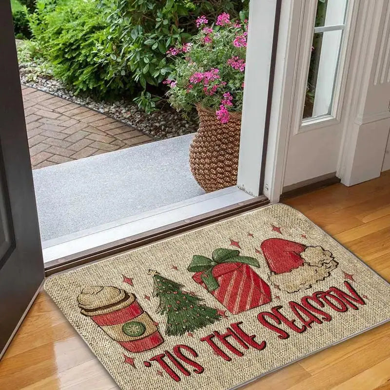 Zerbini a tema con disegni natalizi