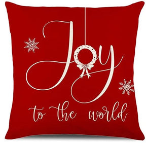 Copricuscini decorati a Natale