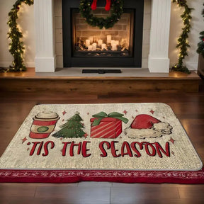 Zerbini a tema con disegni natalizi