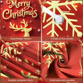 Bandiera di Natale da appendere alla porta