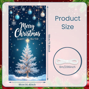 Bandiera di Natale da appendere alla porta